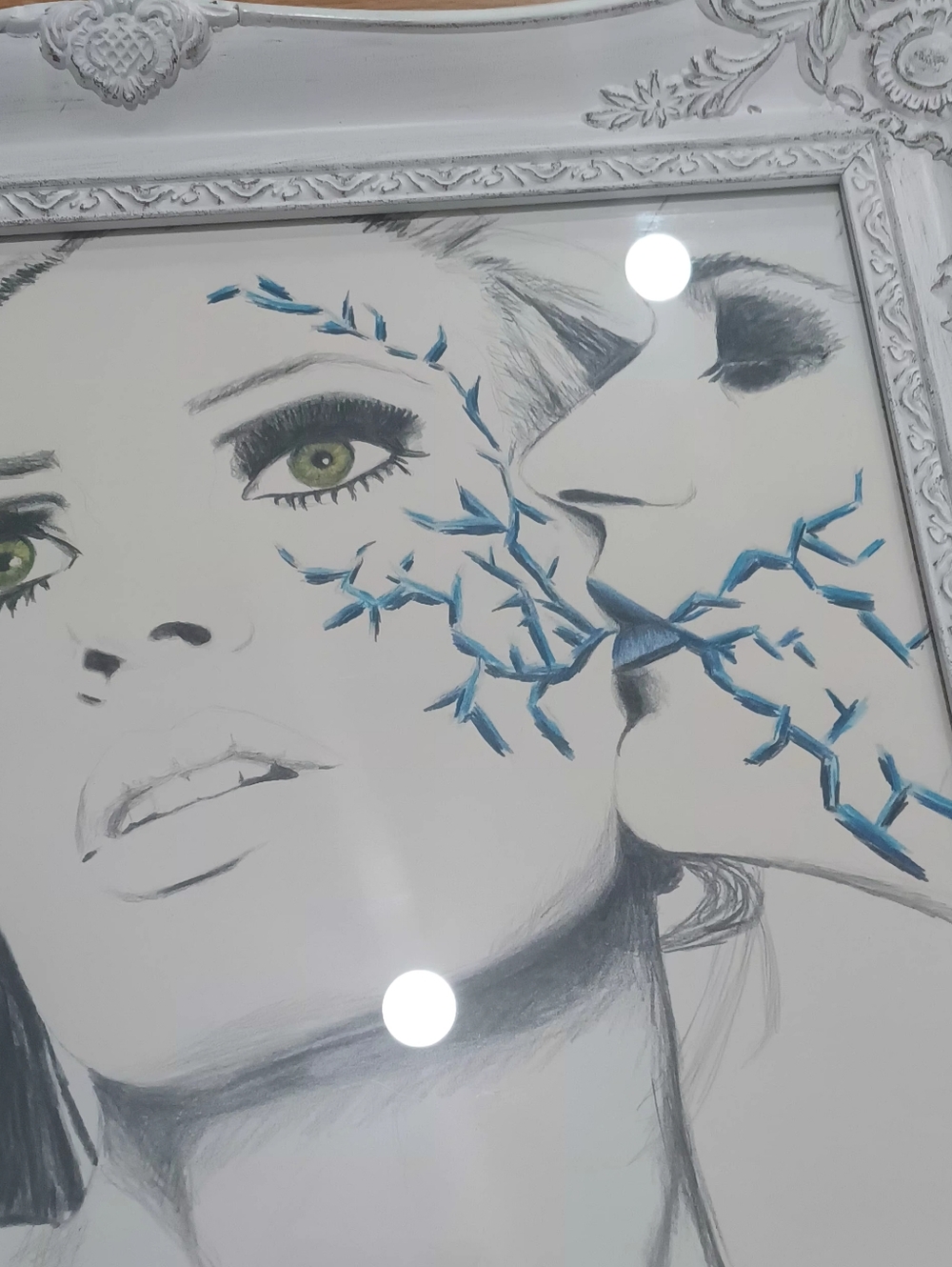 Framed Artwork Signed Anastacia 2017